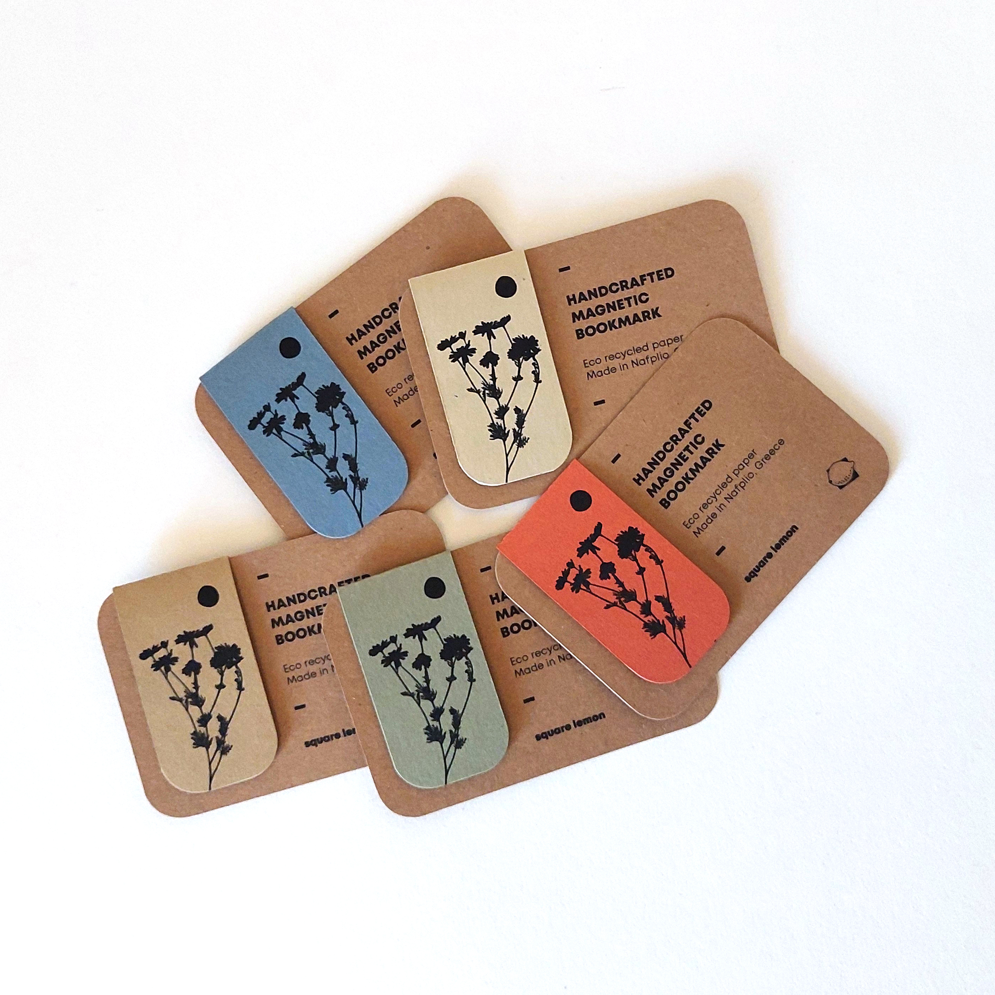 chamomile | magnetic bookmark