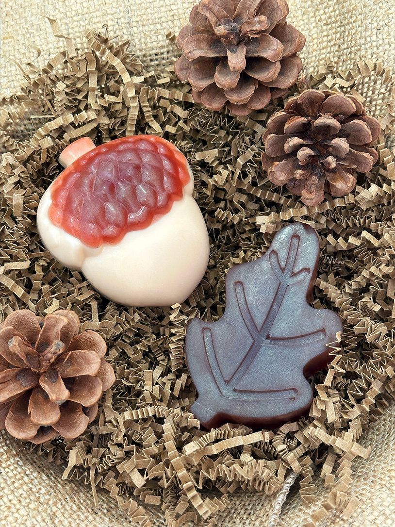 Χειροποίητο φθινοπωρινό σαπούνι γλυκερίνης (SLS FREE) με άρωμα Ξηρών Καρπών