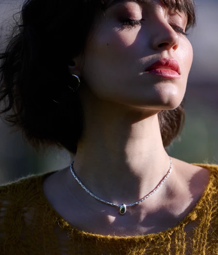 Choker Daisy petal