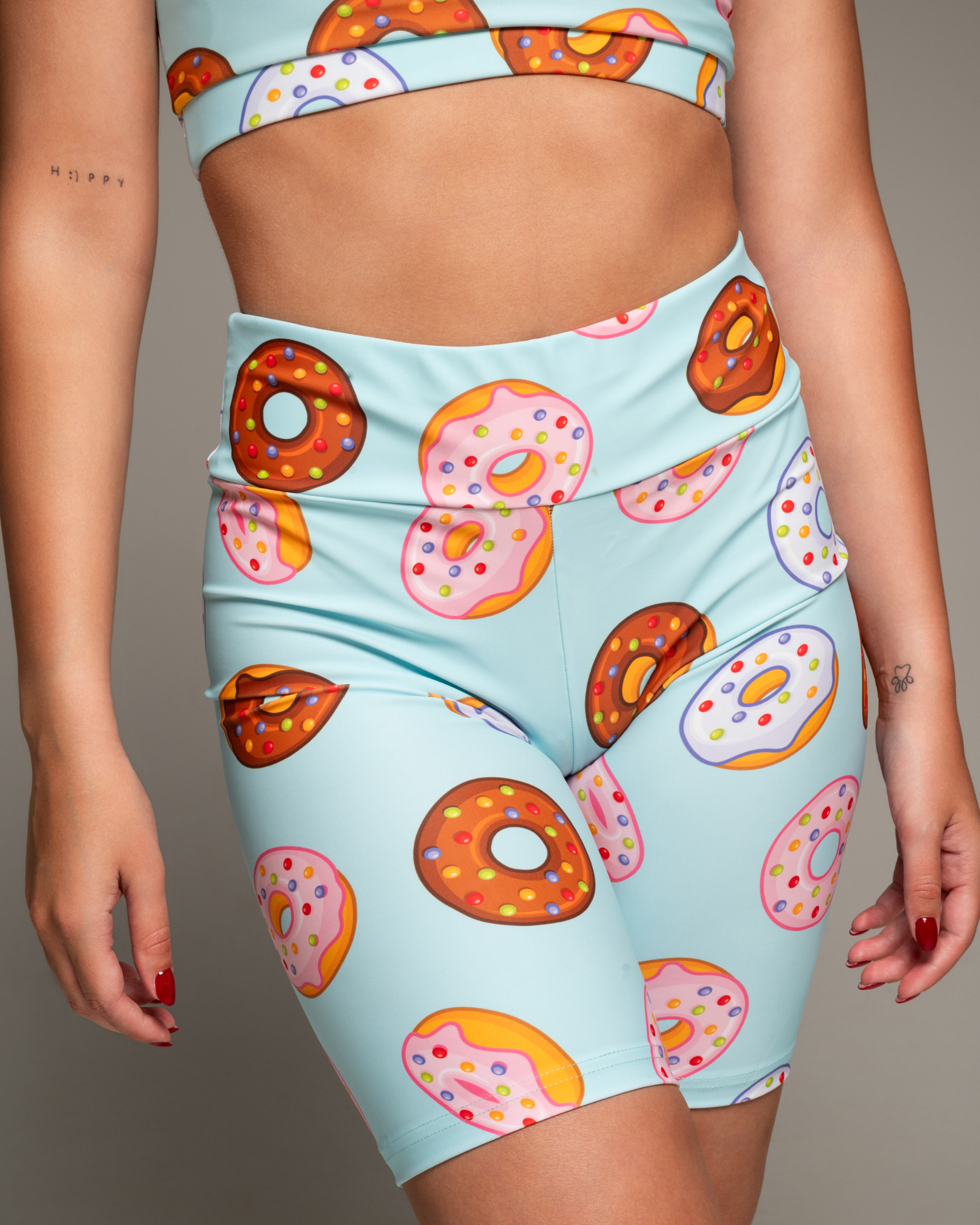 Donut biker