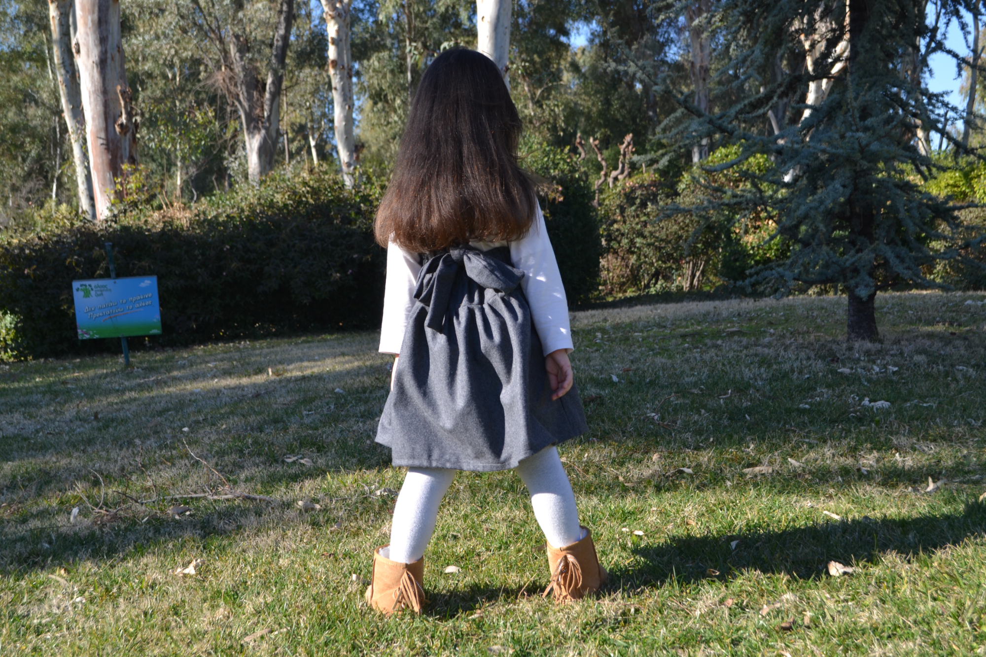 Mouse pinafore dress