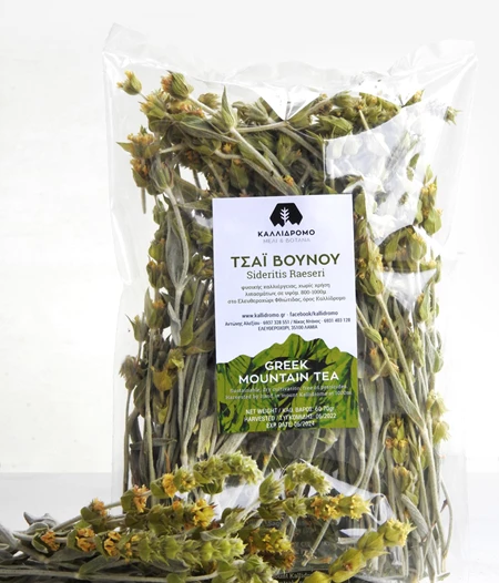Greek Mountain Tea (Sideritis sp.)
65gr