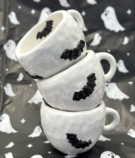 Halloween ceramic mugs 👻