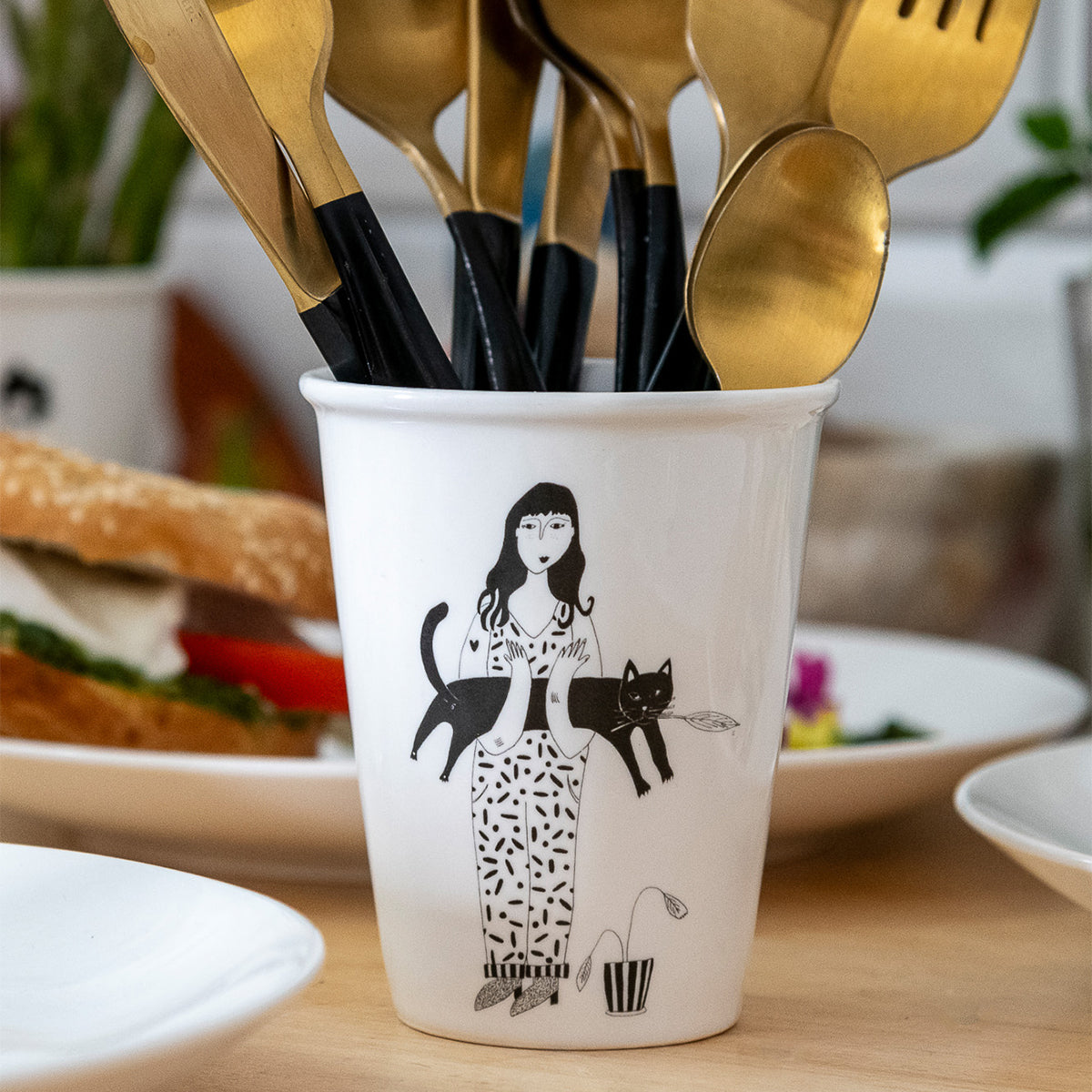 Handmade Porcelain Cup