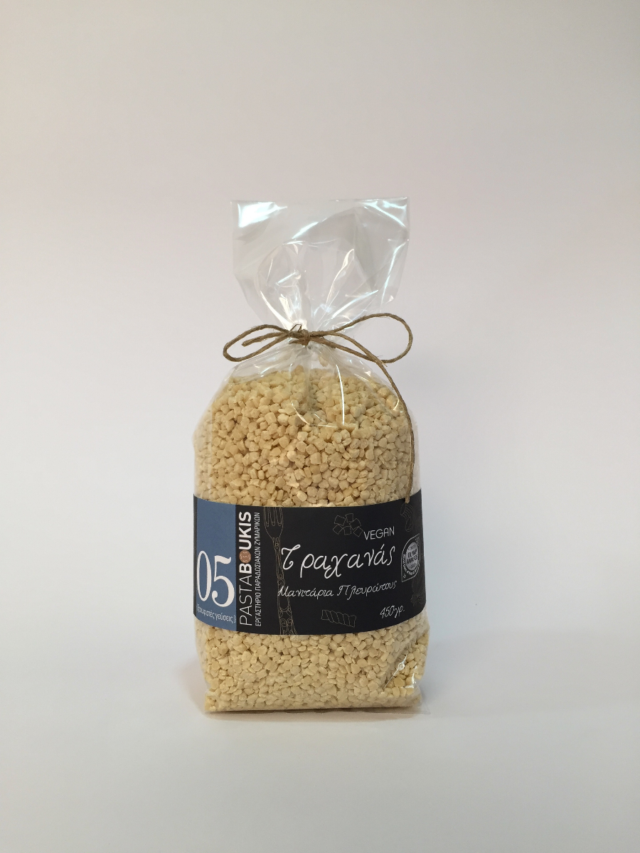 Τραχανάς με φρέσκα Μανιτάρια πλευρώτους