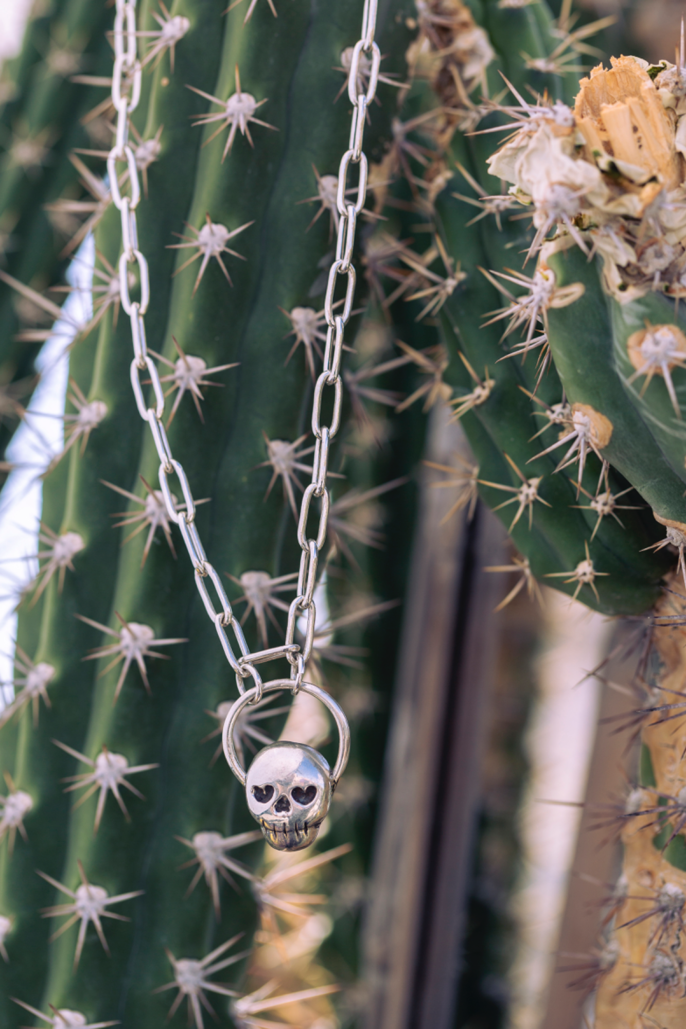 Dead Valentine's Skull Saint κολιέ-Love You to Death Collection