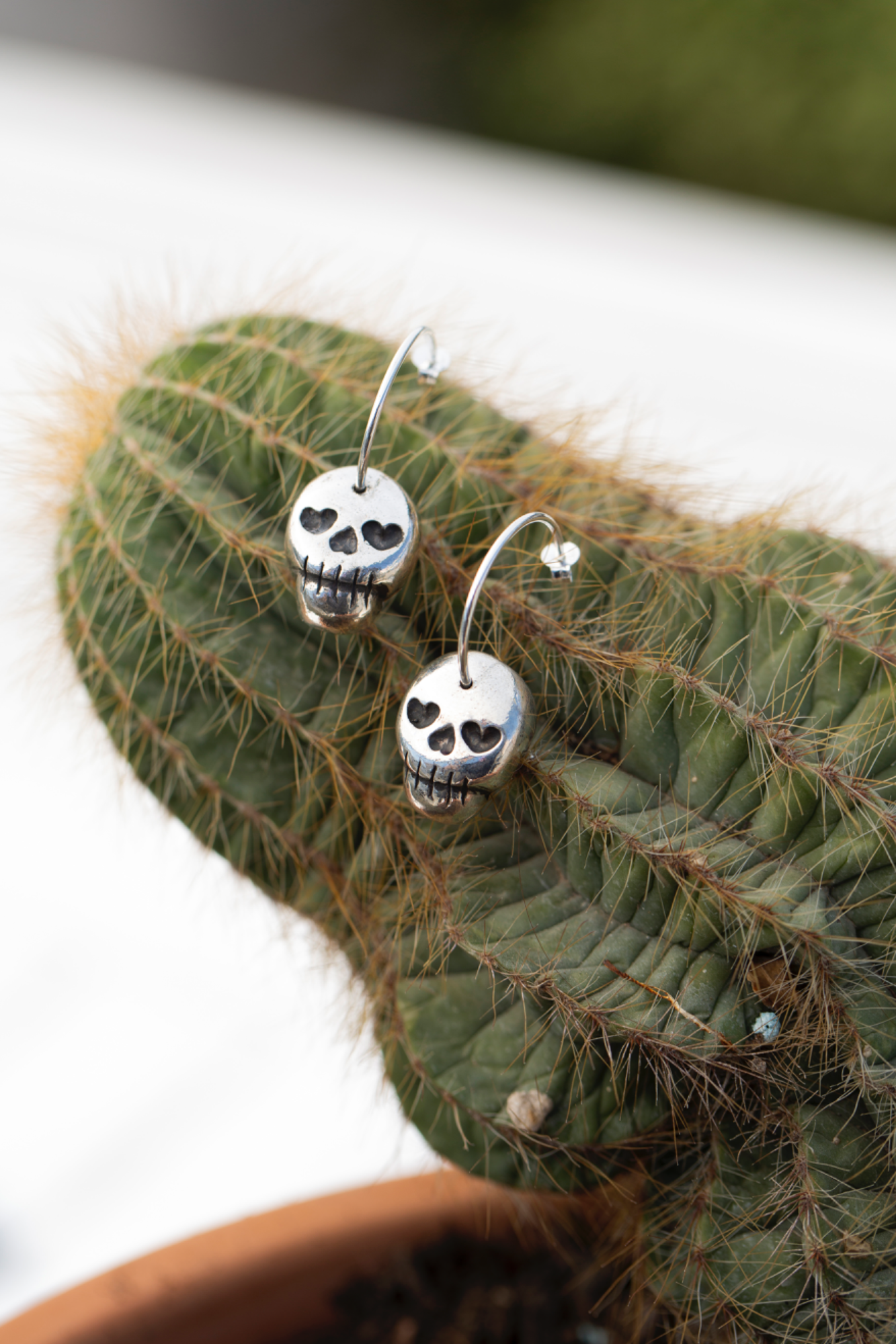 Dead Valentine&#39;s σκουλαρίκια κρίκοι-Love You to Death Collection 