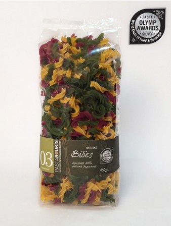 Screws with fresh vegetables