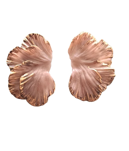 Handmade Polymer clay Earring Petal