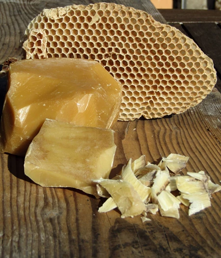 Beeswax for muscle pains & massage.
