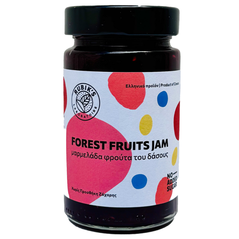 Rubik's Μαρμελάδα Φρούτα Του Δάσους Χωρίς Προσθήκη Ζάχαρης 280gr
