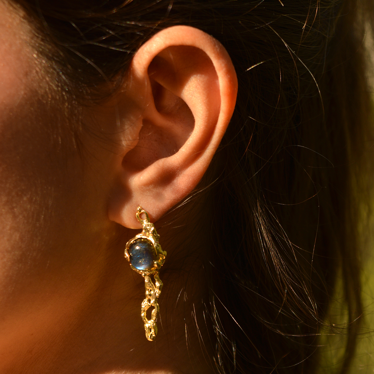 Aurora II Labradorite Earrings