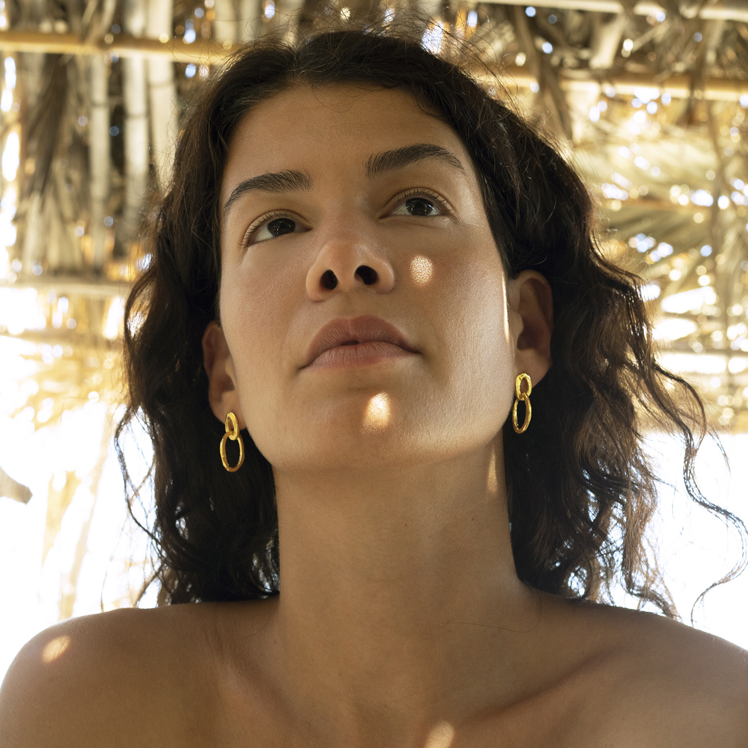 Twin Circle Εarrings
