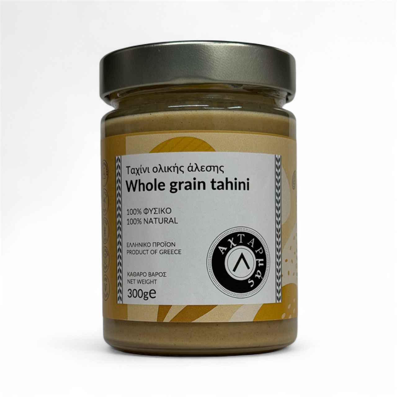 Ταχίνι Ολικής Άλεσης 100% Καρπός 300gr