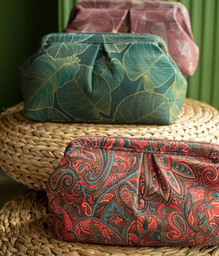 Μεγάλη clutch τσάντα χειρός (3 σχέδια)