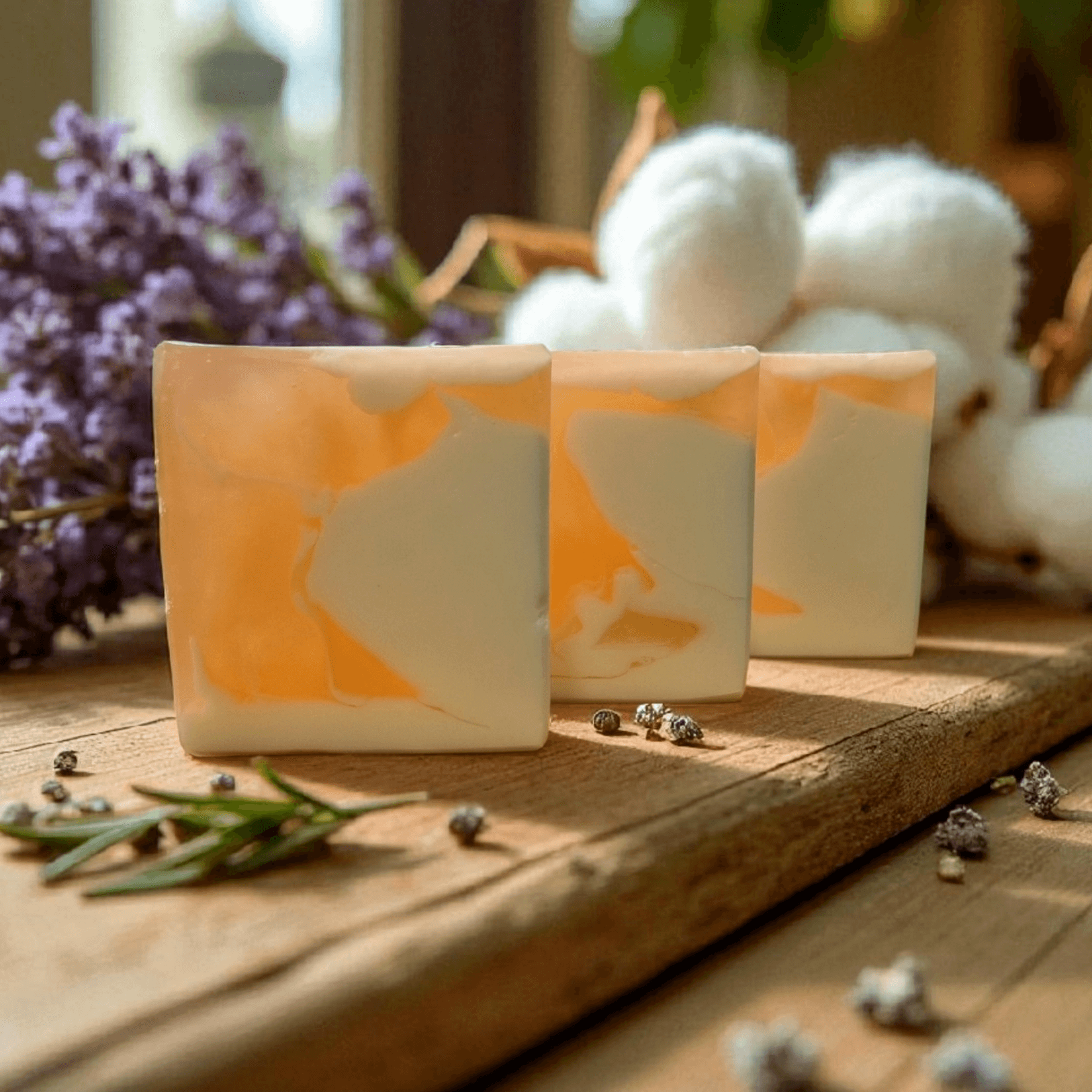 Cotton Flower Scented Soap