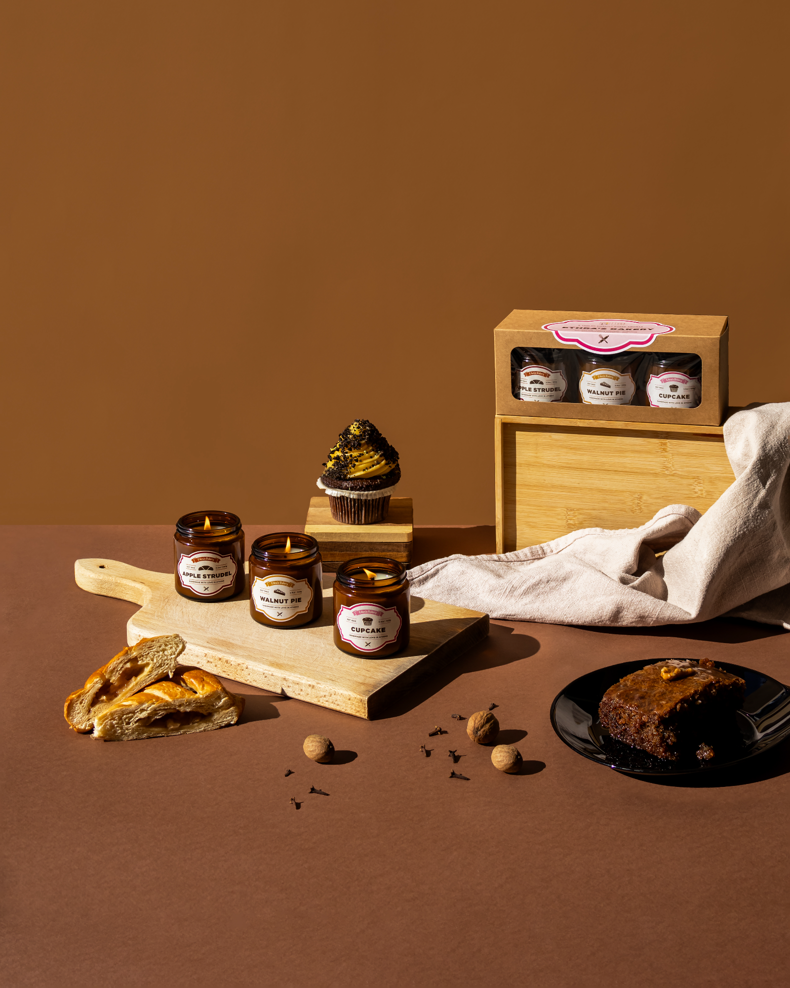 Ethra's Bakery Σετ Κεριών