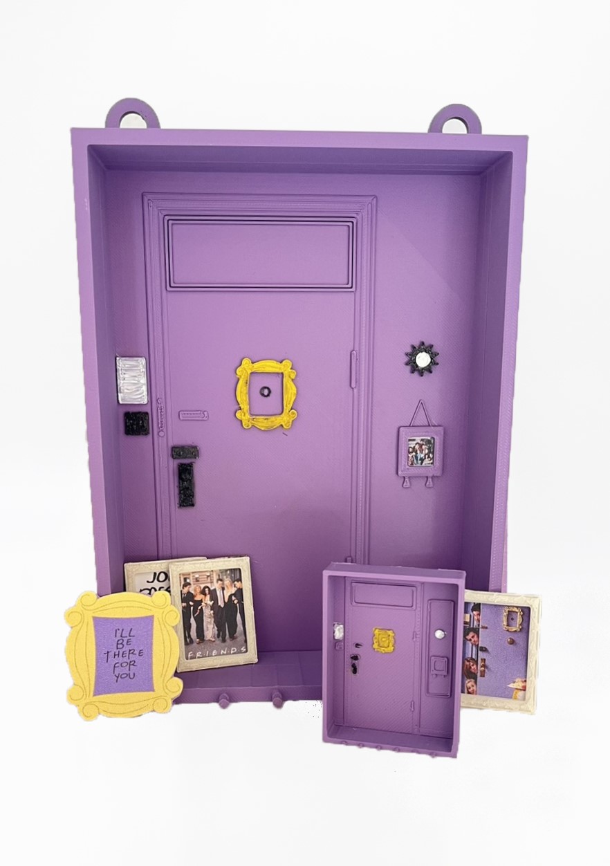 Monica’s Apartment Door Key Holder/ Κλειδοθήκη Friends