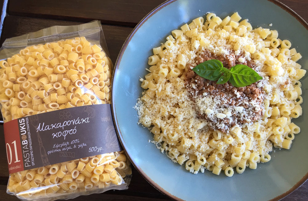 Short Pasta with Cow's milk