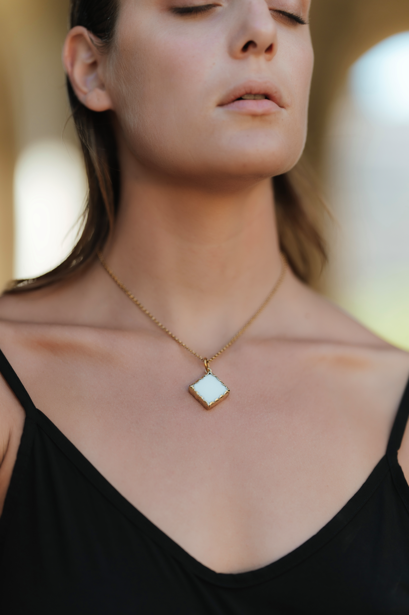 White Pendant