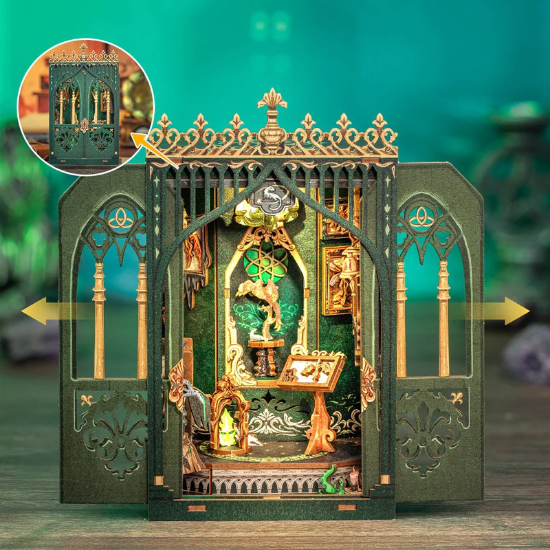 Τα Μαγικά Βότανα του Σκότους – The Darkness Herbarium – book nook