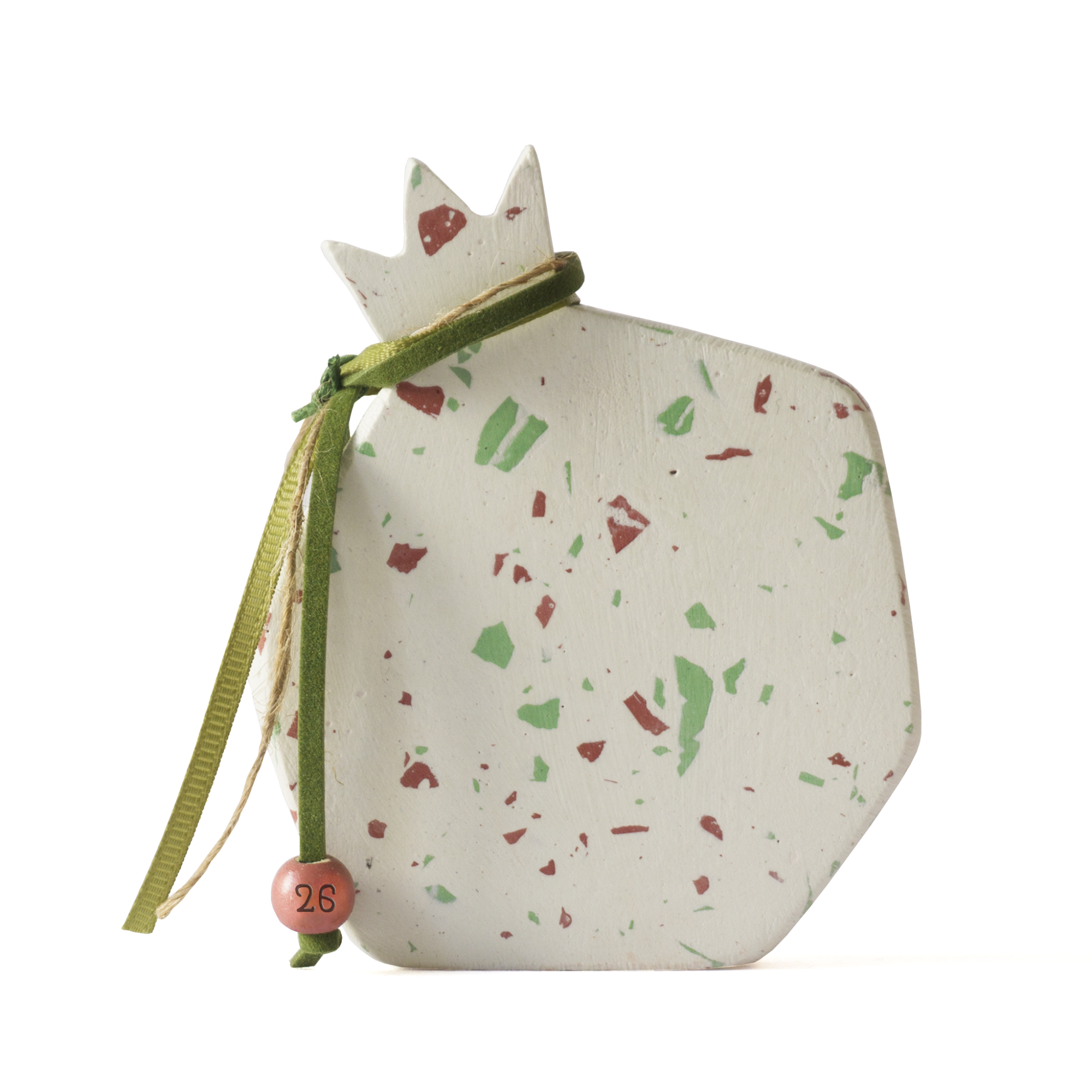 Τσιμεντένιο γούρι 2026, terrazzo