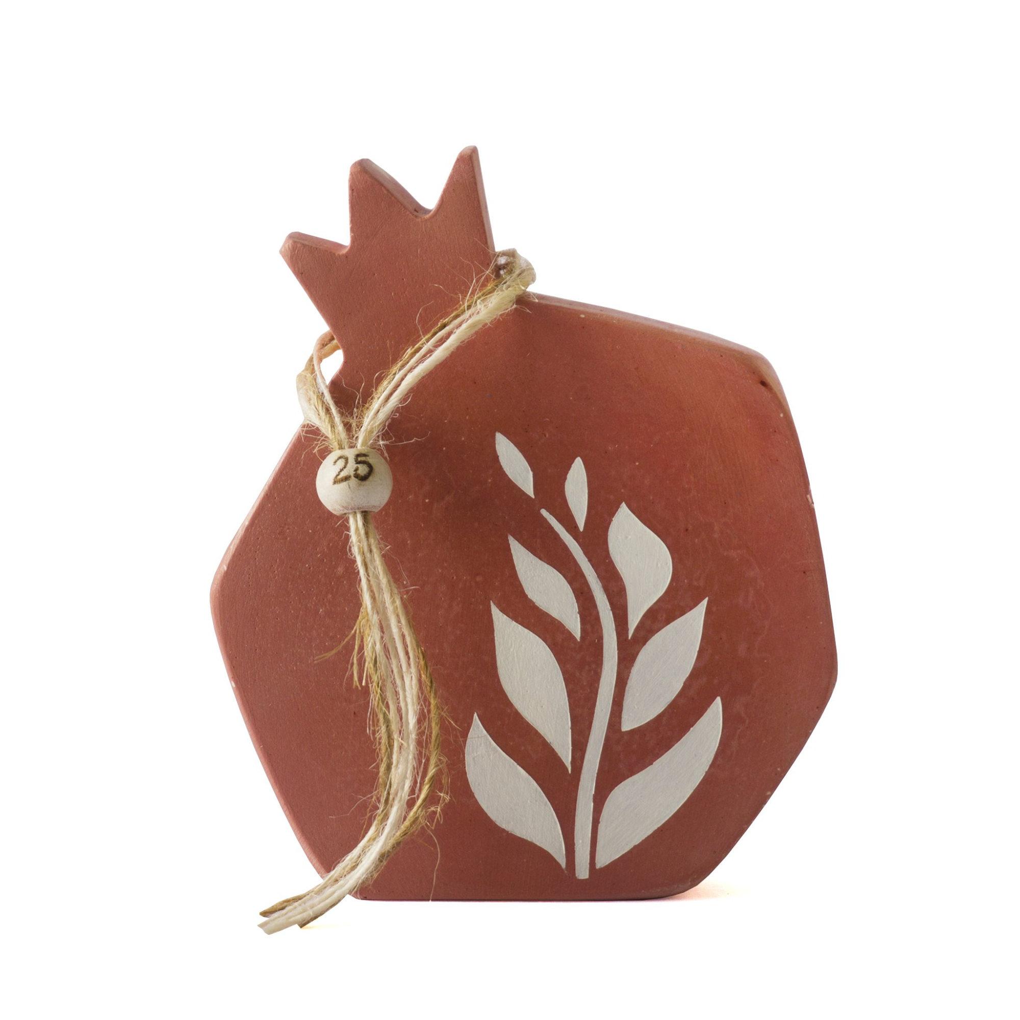 Κόκκινο τσιμεντένιο ρόδι, γούρι 2026