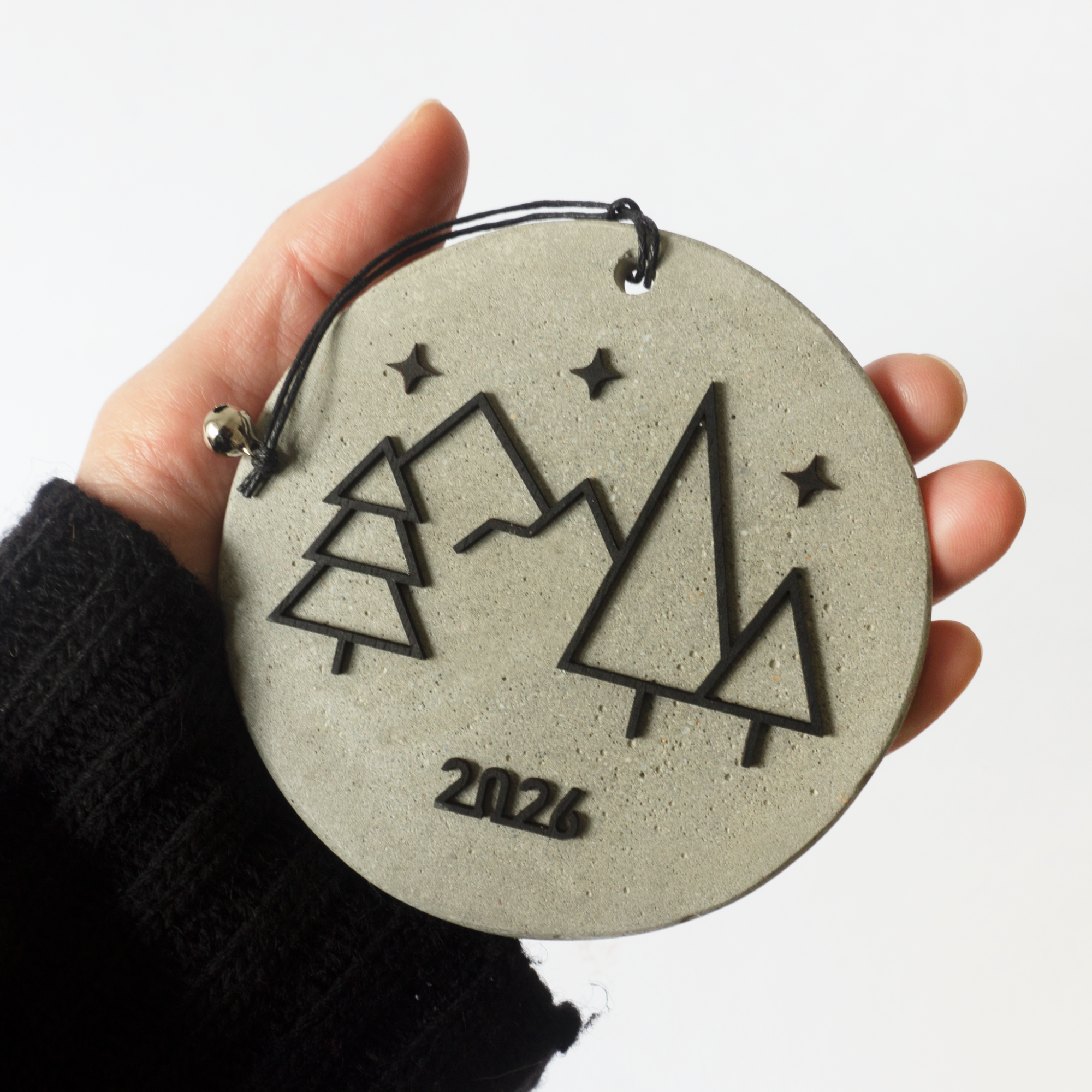 Τσιμεντένιο γούρι 2026, χριστουγεννιάτικα δέντρα