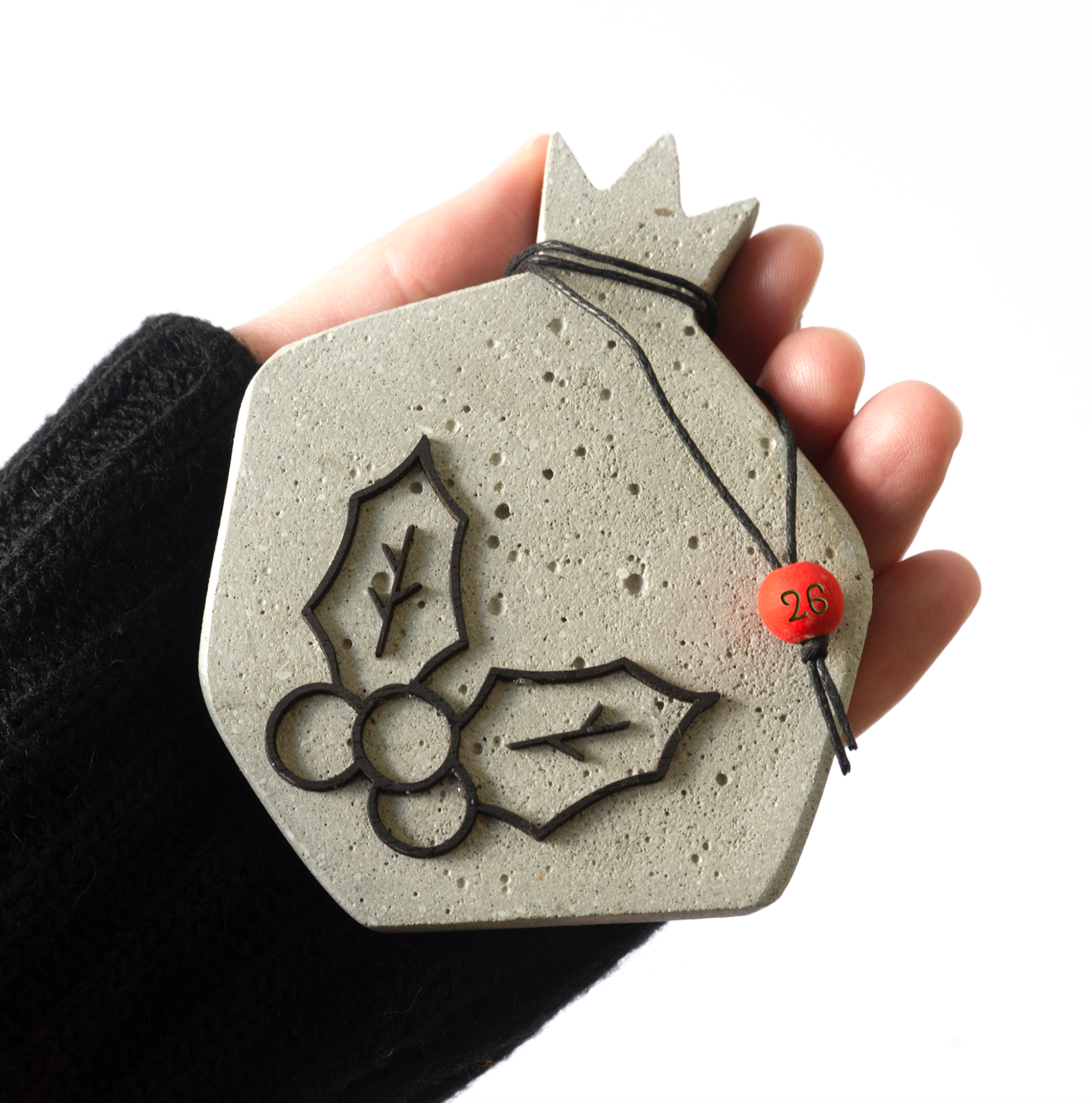 Τσιμεντένιο γούρι 2026, ρόδι