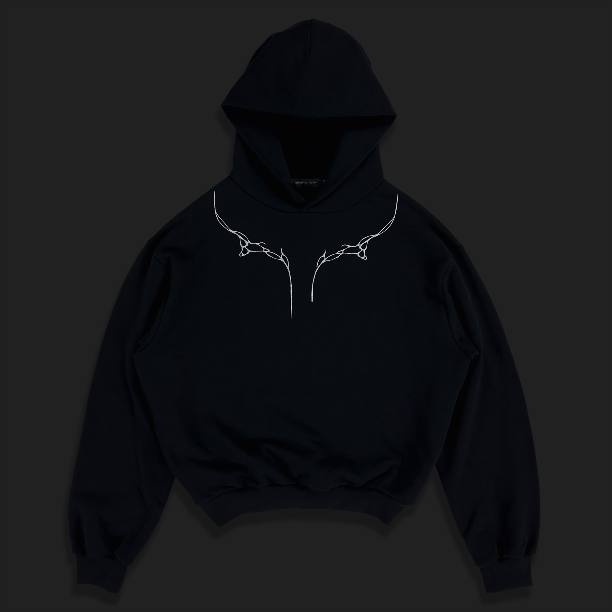 Linea – Hooded Sweatshirt (Silver)