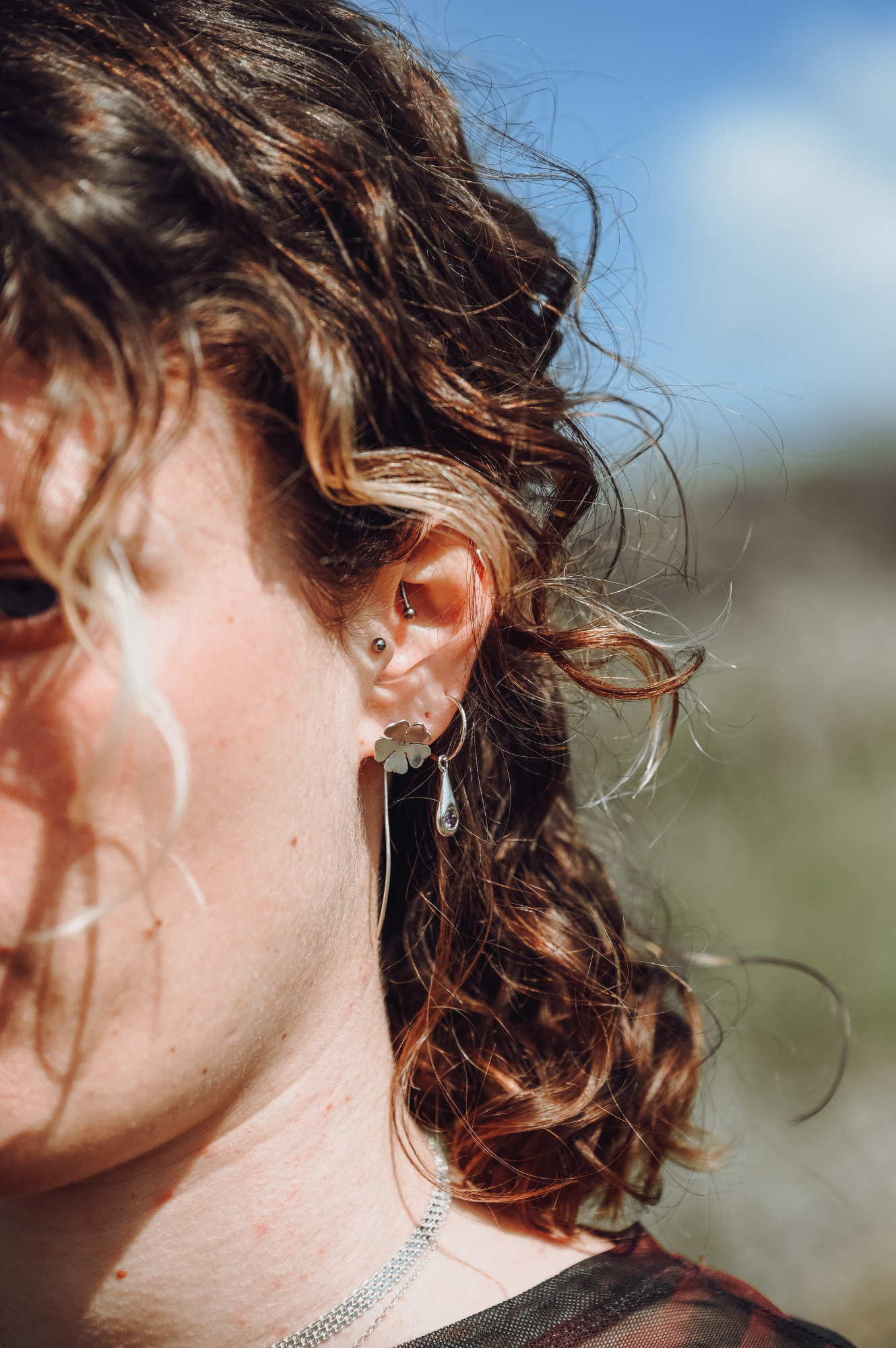Daisy earrings