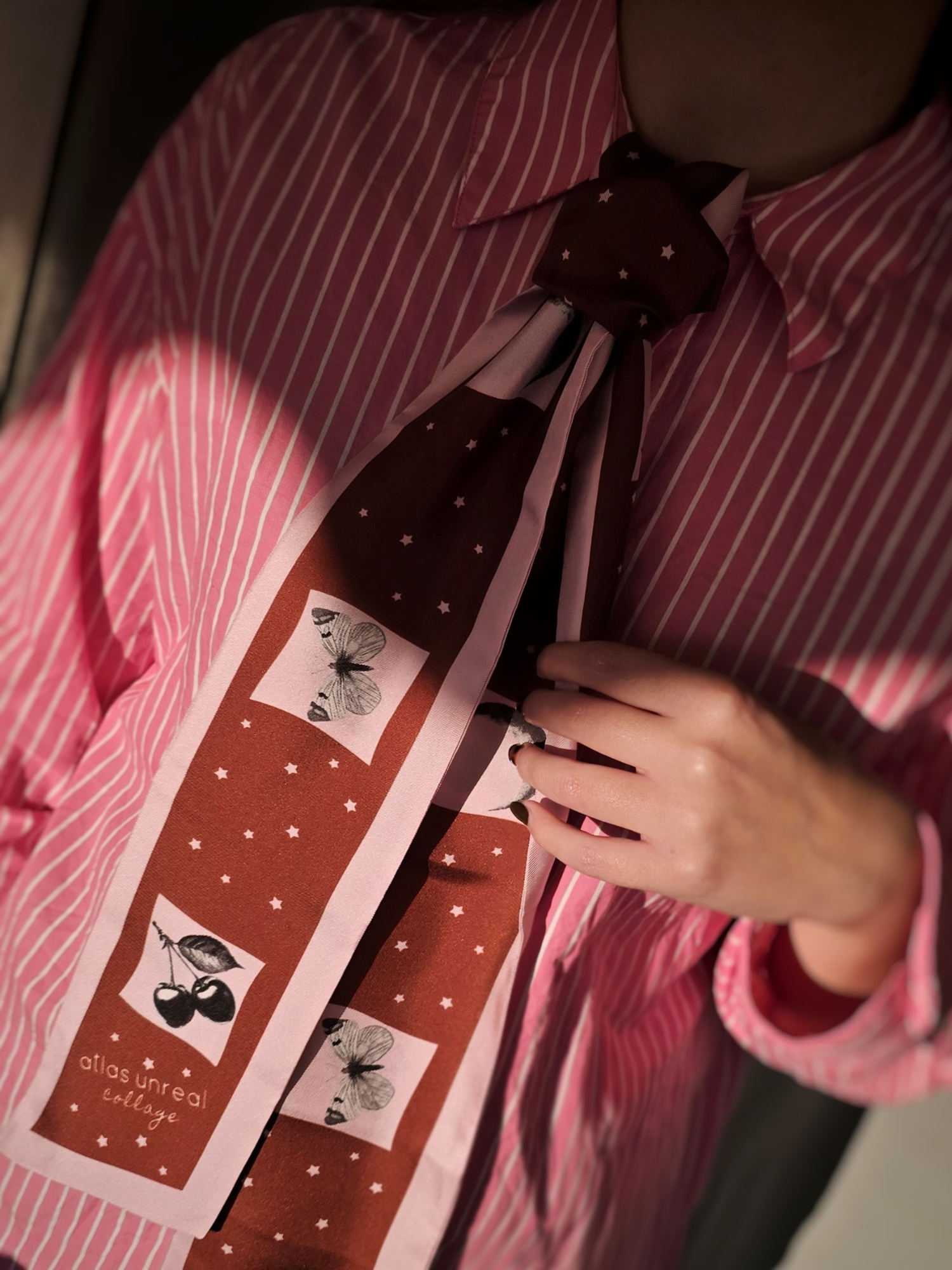 Sweet Soirée | 100% Silk Scarf