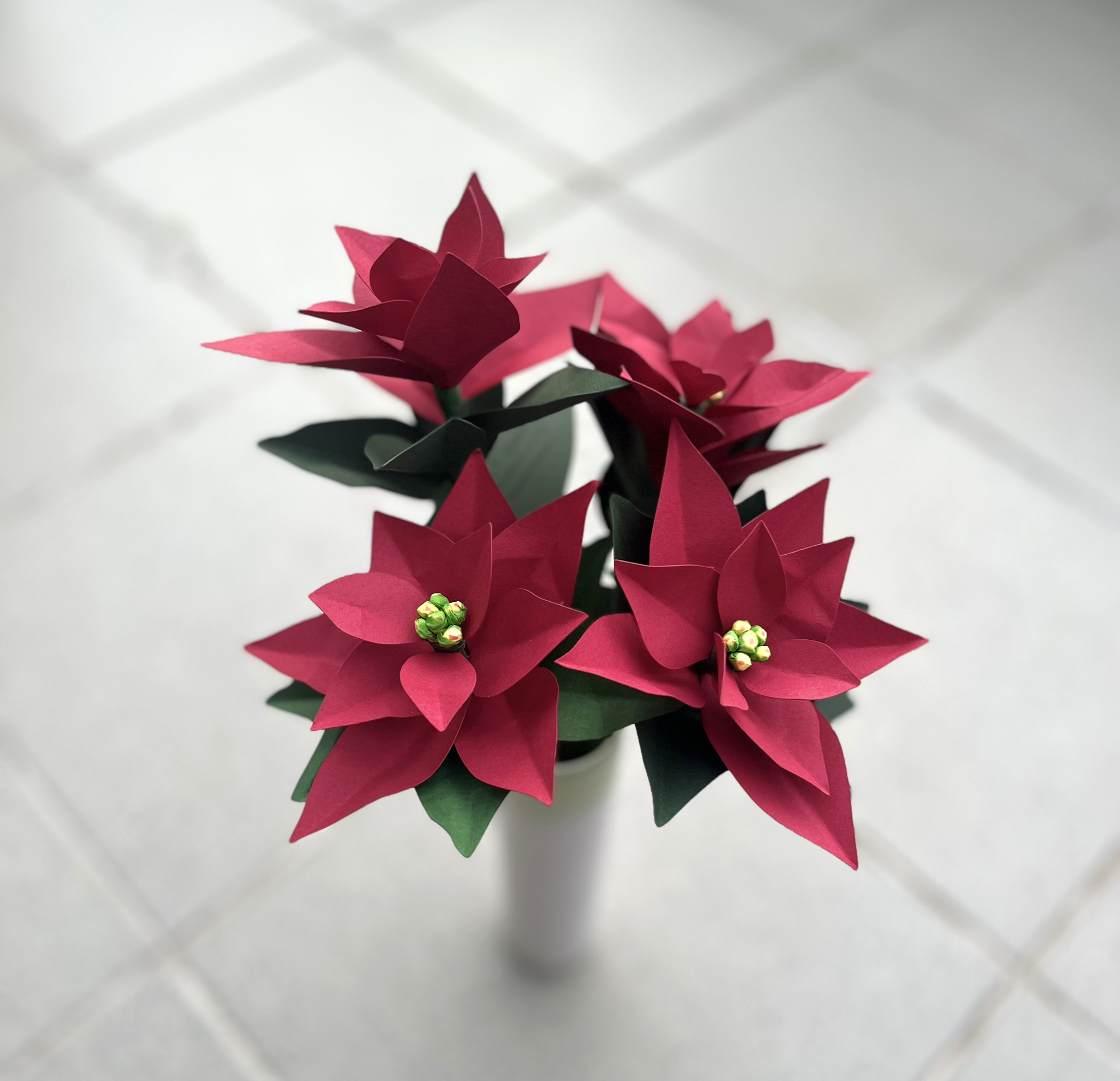 Paper Poinsettia