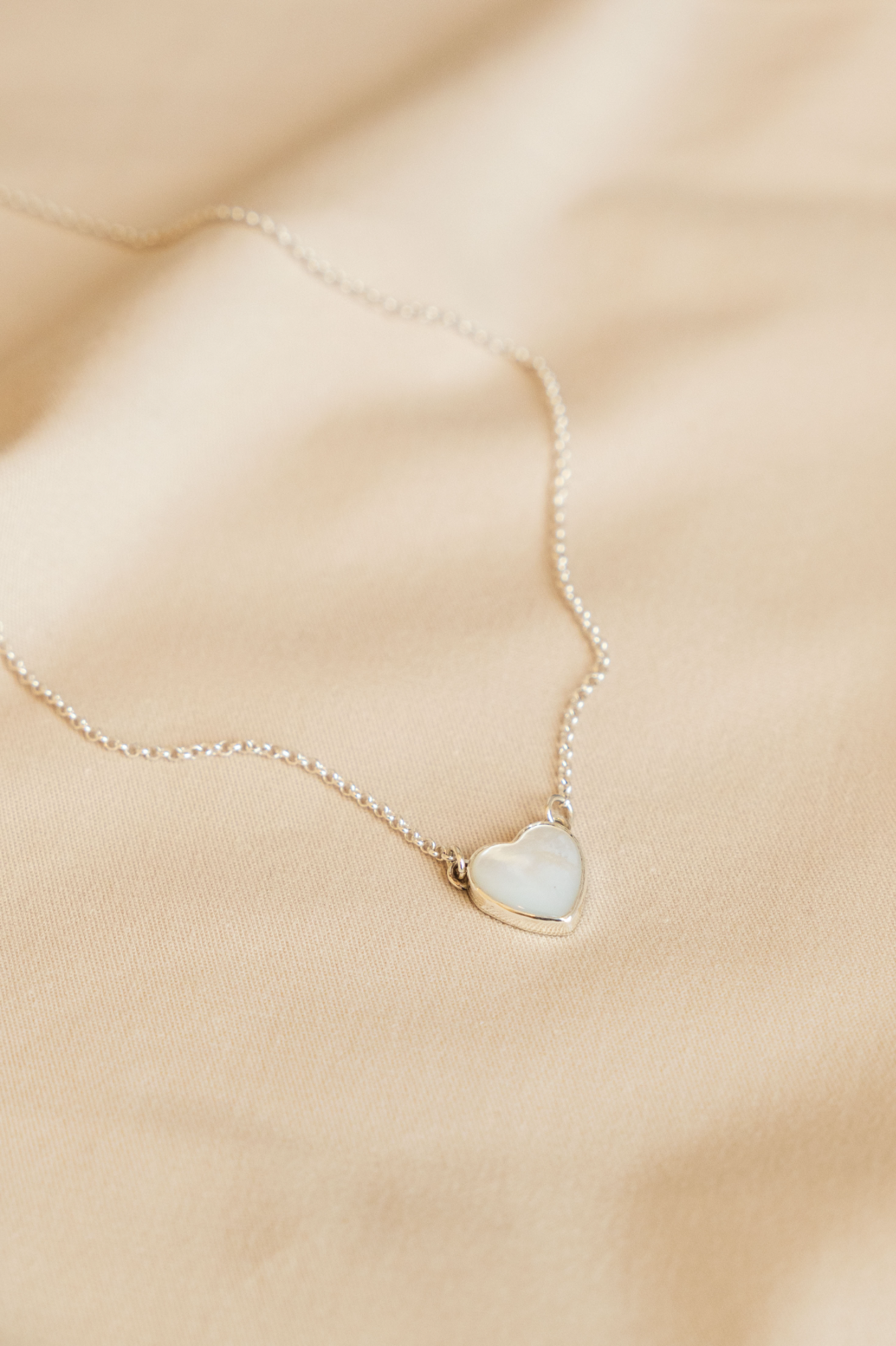 Pearl Heart Necklace