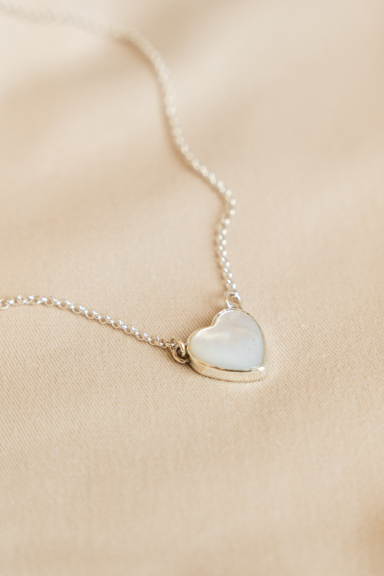 Pearl Heart Necklace
