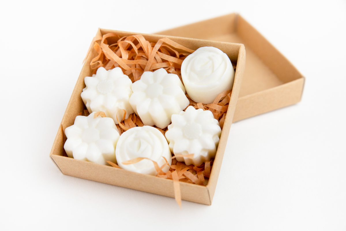 Φυτικά κεριά για καυστήρα (Wax Melts) από κερί καρύδας &amp; ελαιοκράμβης