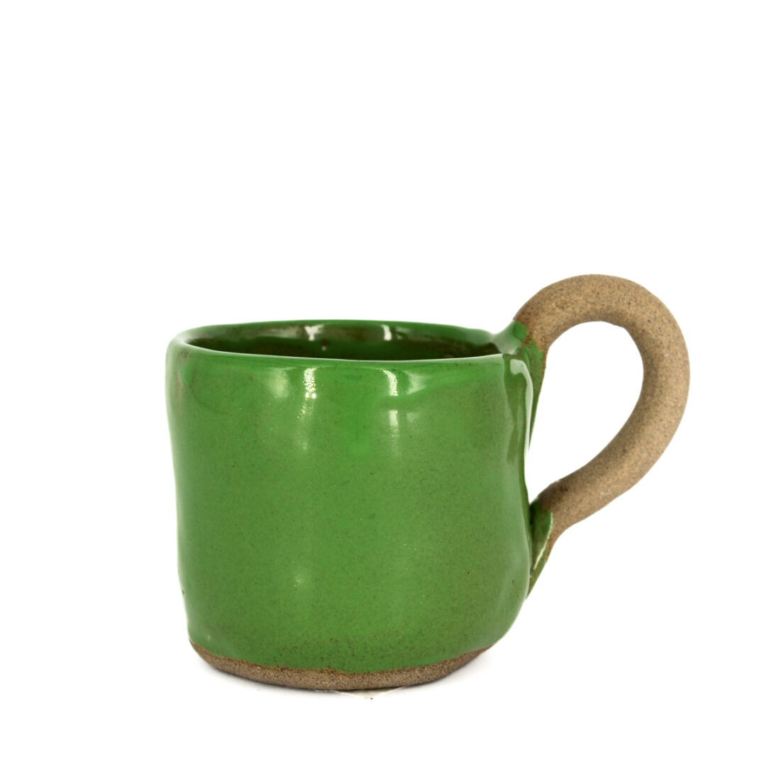 Handmade ceramic cup for tea