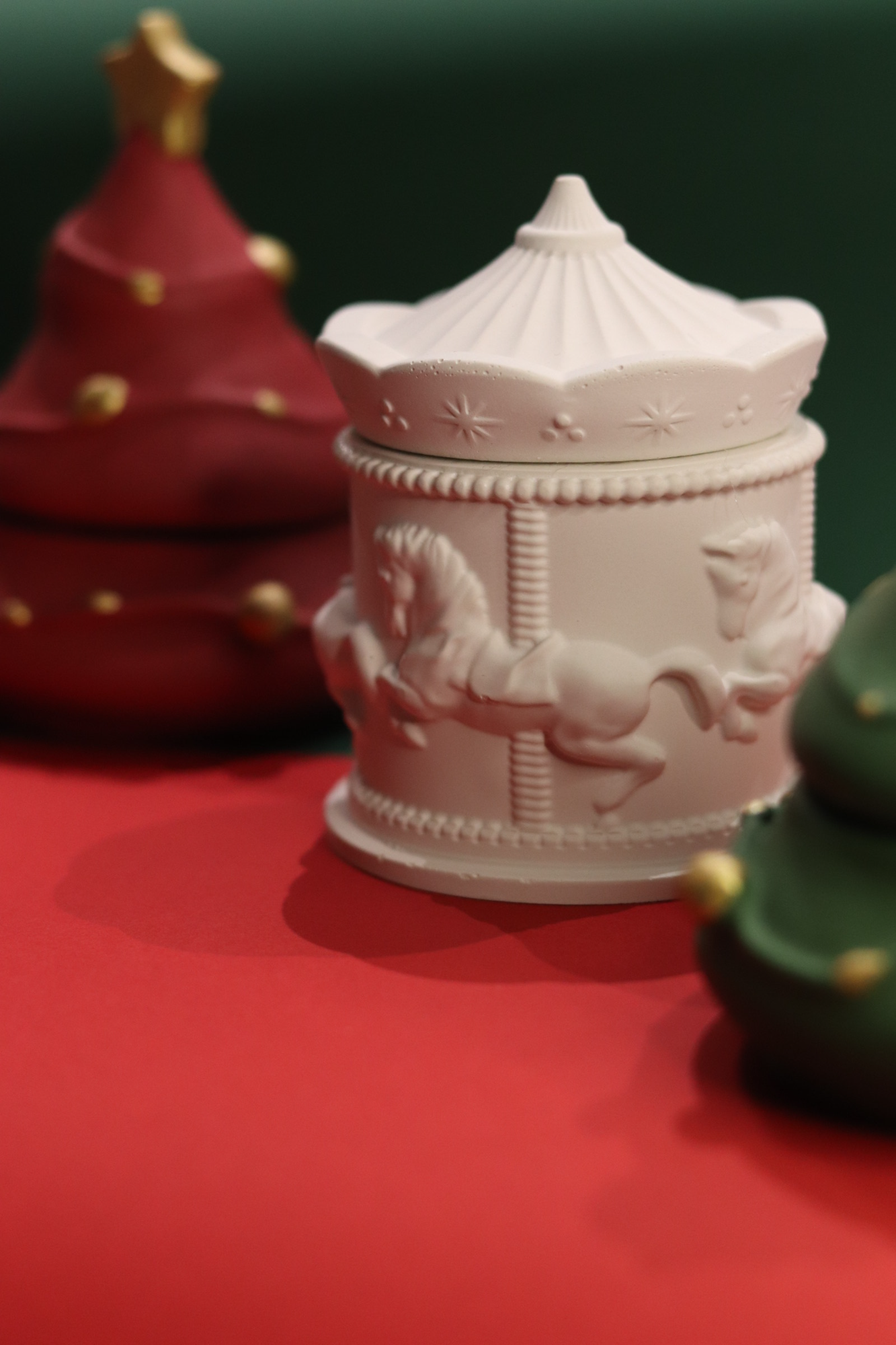 Concrete Carousel in Snow White