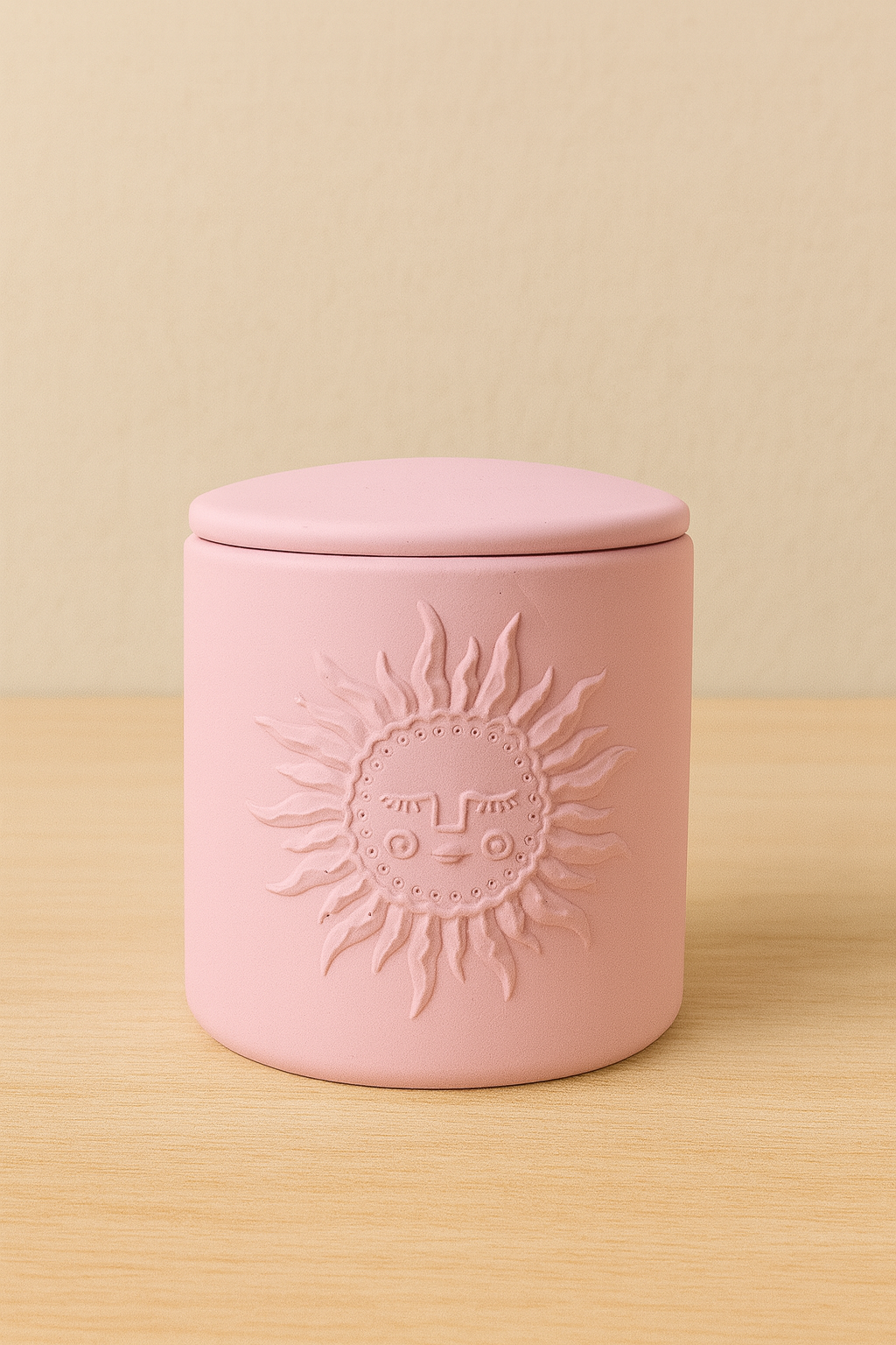 Xειροποίητο Αρωματικό Κερί Σόγιας σε Χειροποίητο Δοχείο Sun Spirit