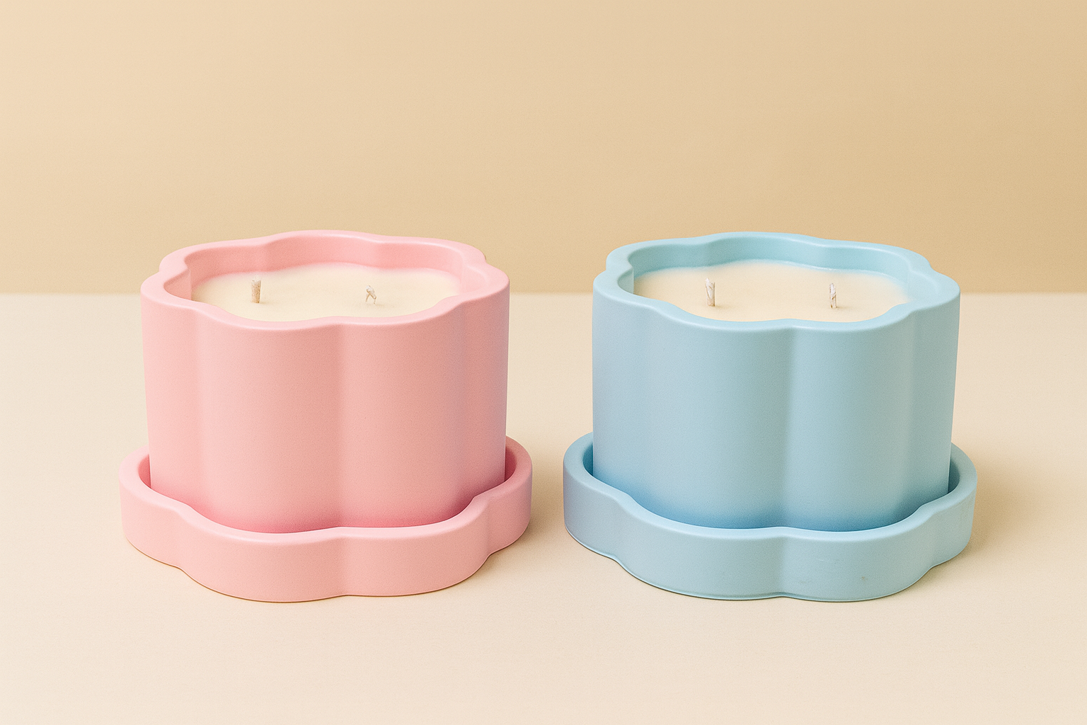 Χειροποίητο Αρωματικό Κερί Σόγιας σε Χειροποίητο Βάζο