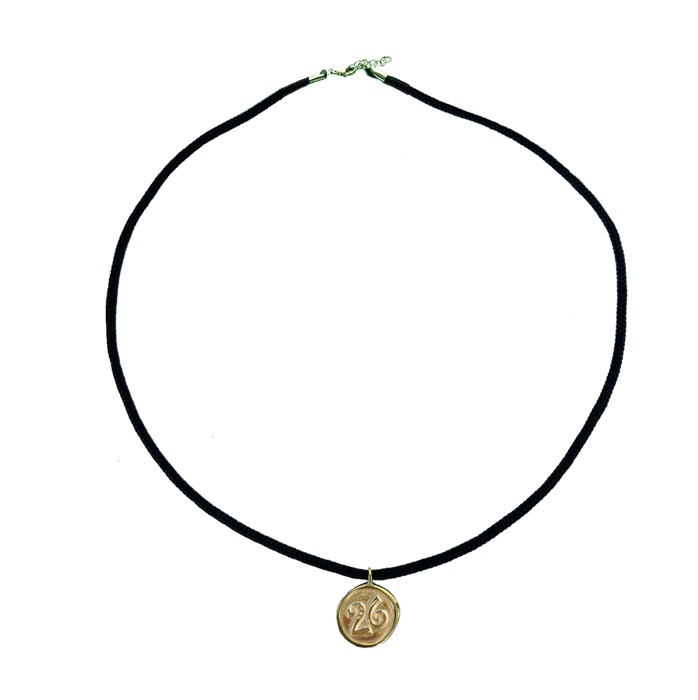 Μενταγιόν Γούρι 2026 με κορδόνι