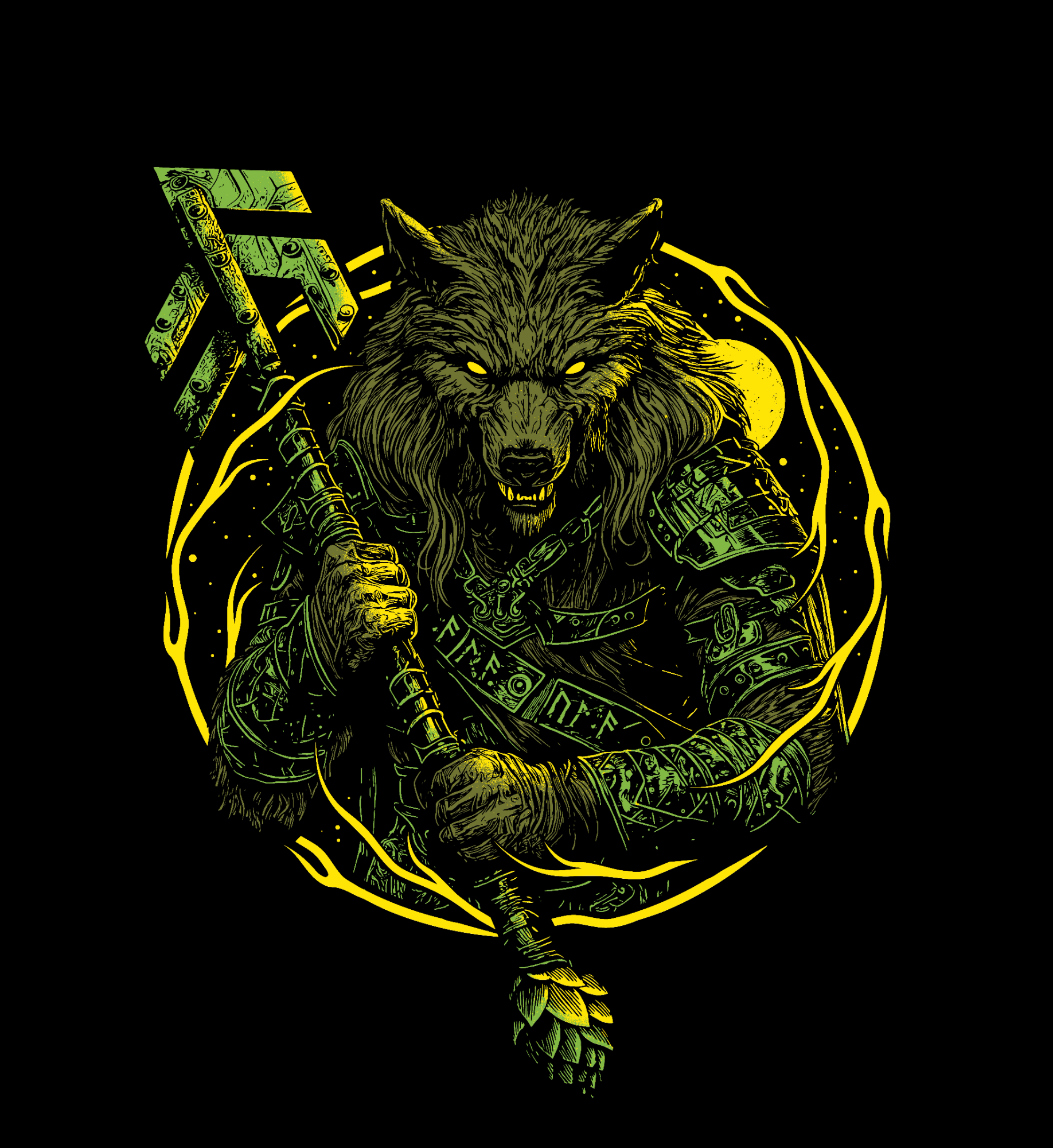 ALU Wolf t-shirt