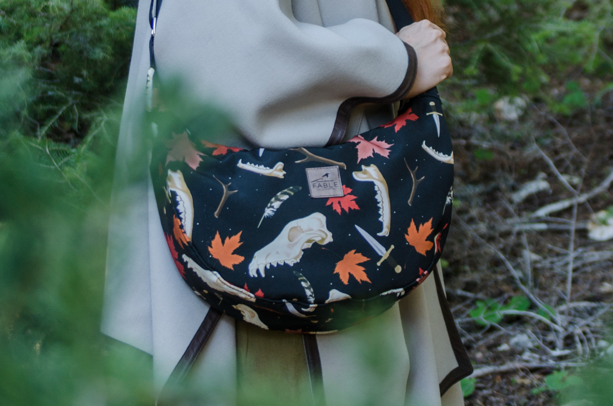 Fallen Spirits - Crescent Bag