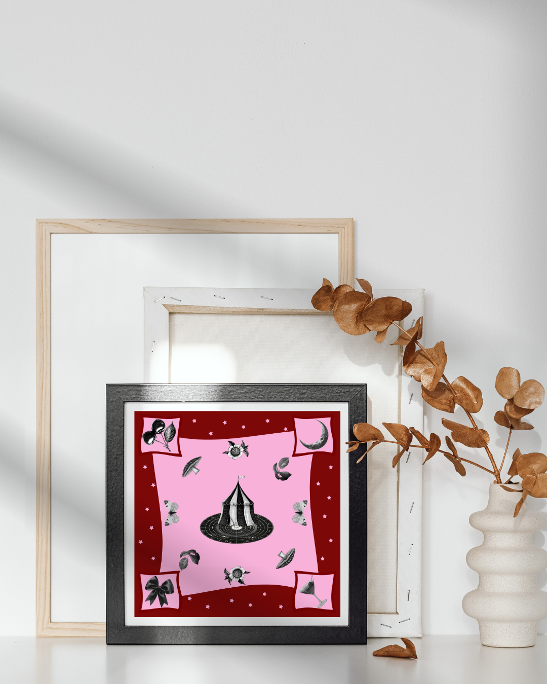 Sweet Soirée | Surreal Collage Art Print 