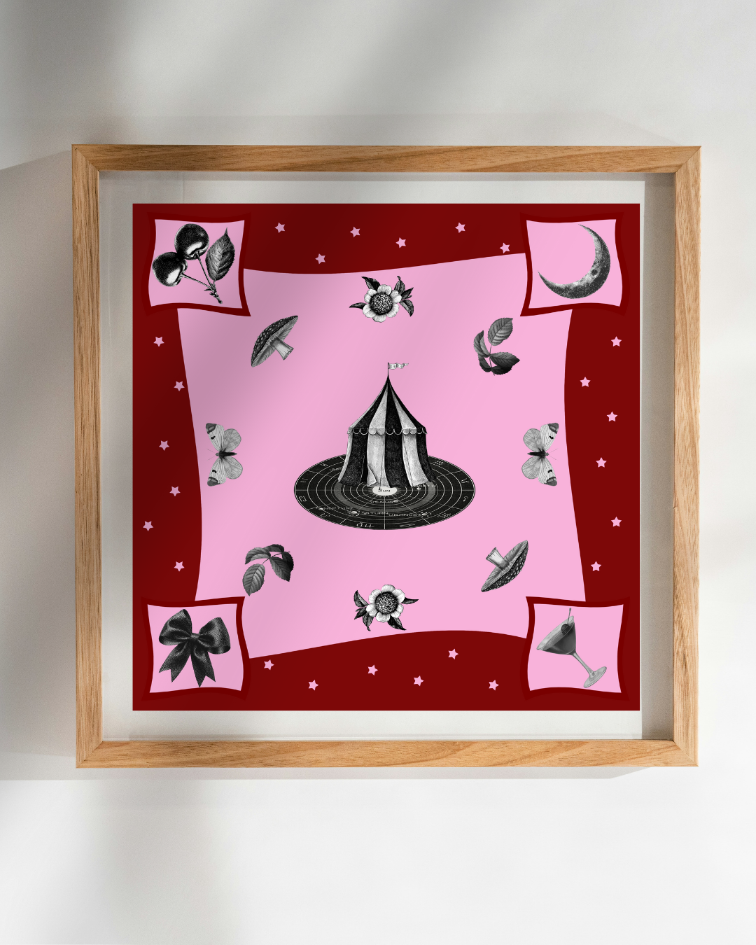 Sweet Soirée | Surreal Collage Art Print 