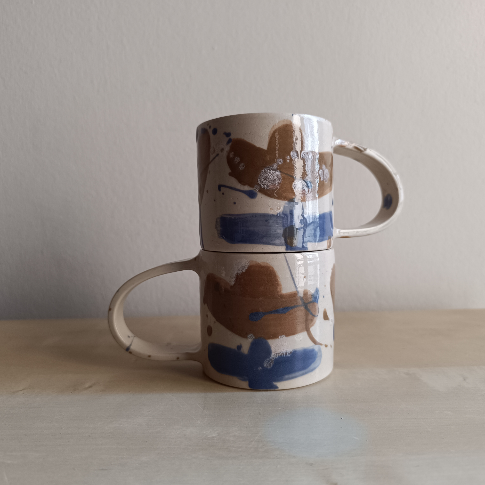 Stoneware Spring Floral Mug