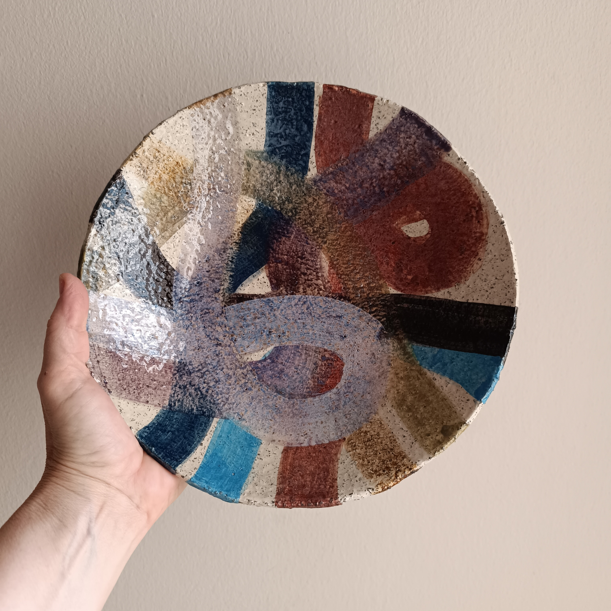 Rocky Swirl Lines Bowl