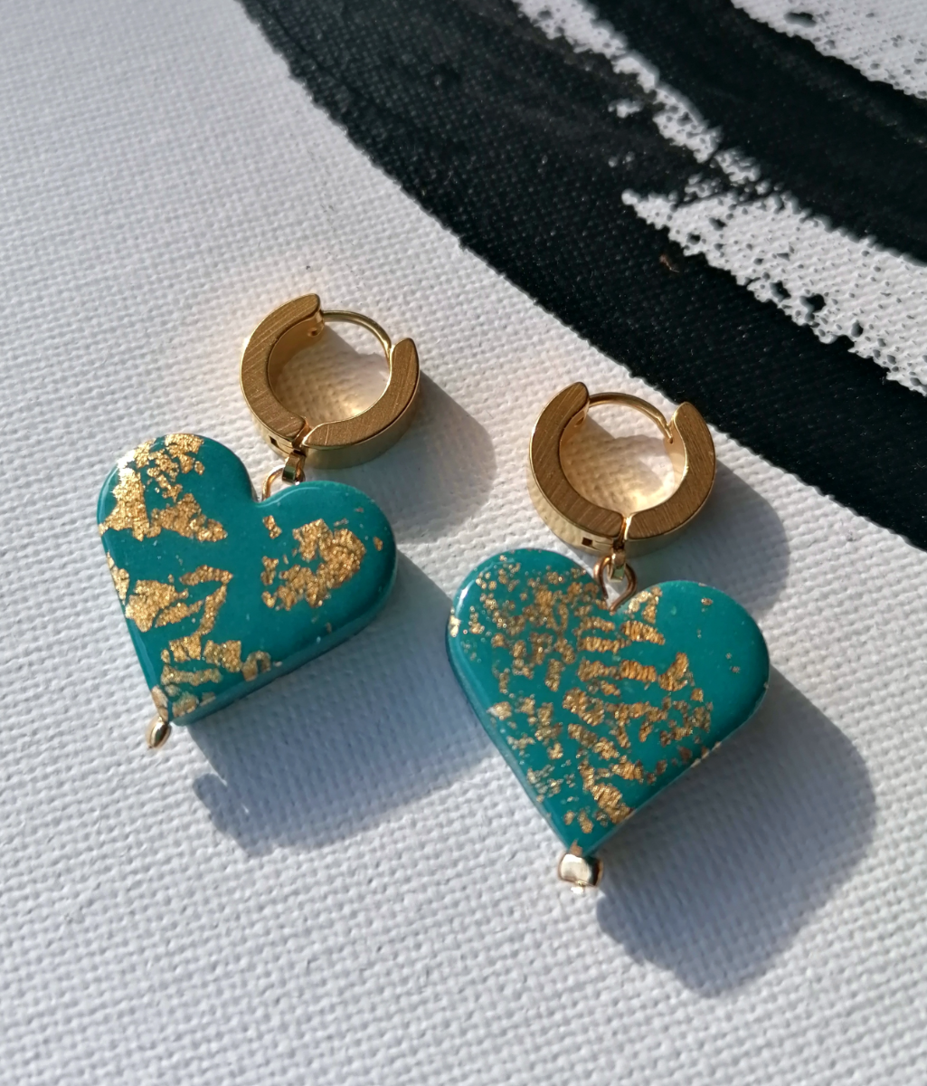 Peacock hearts