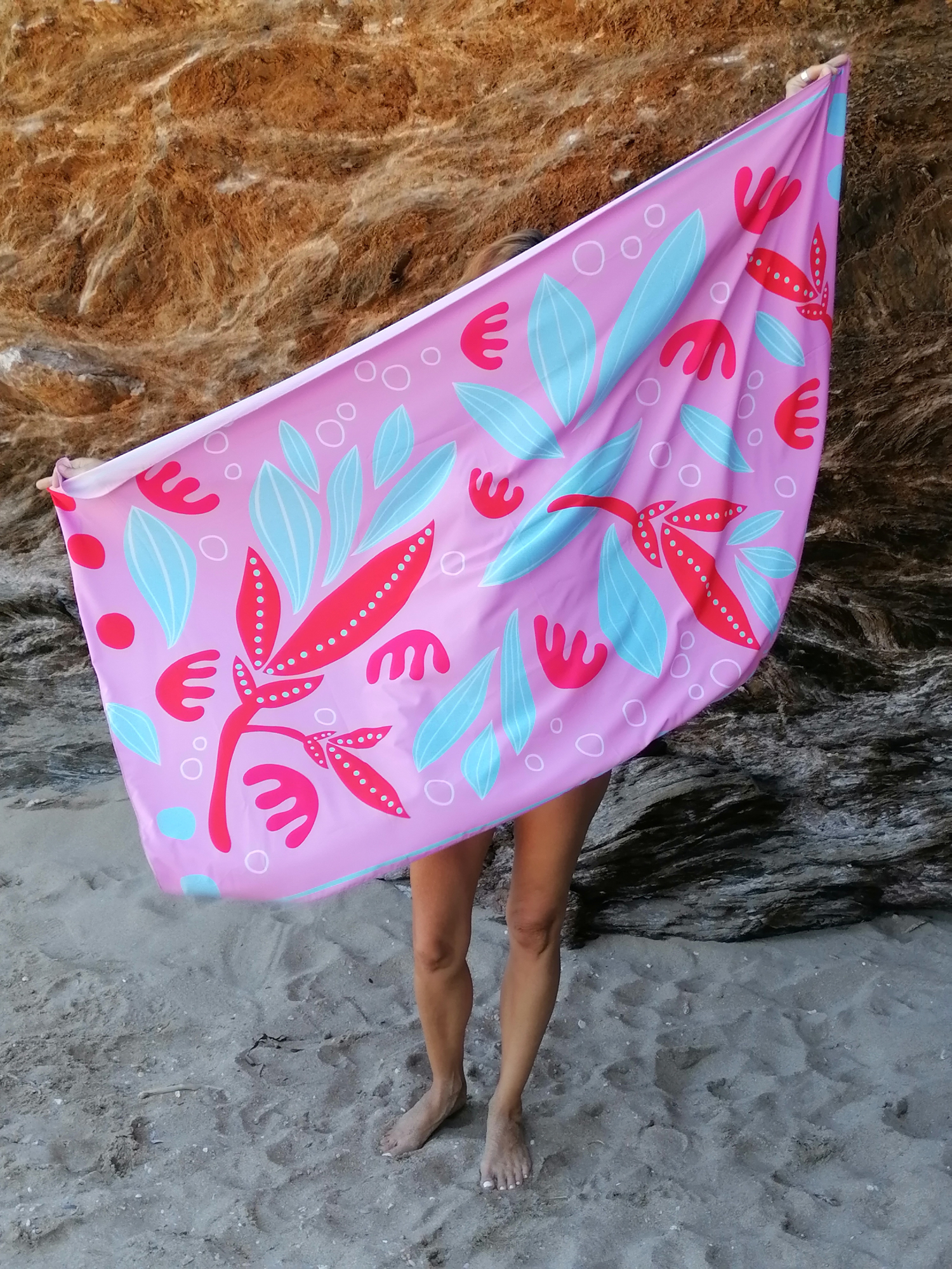 Pareo "Blooming Pink"