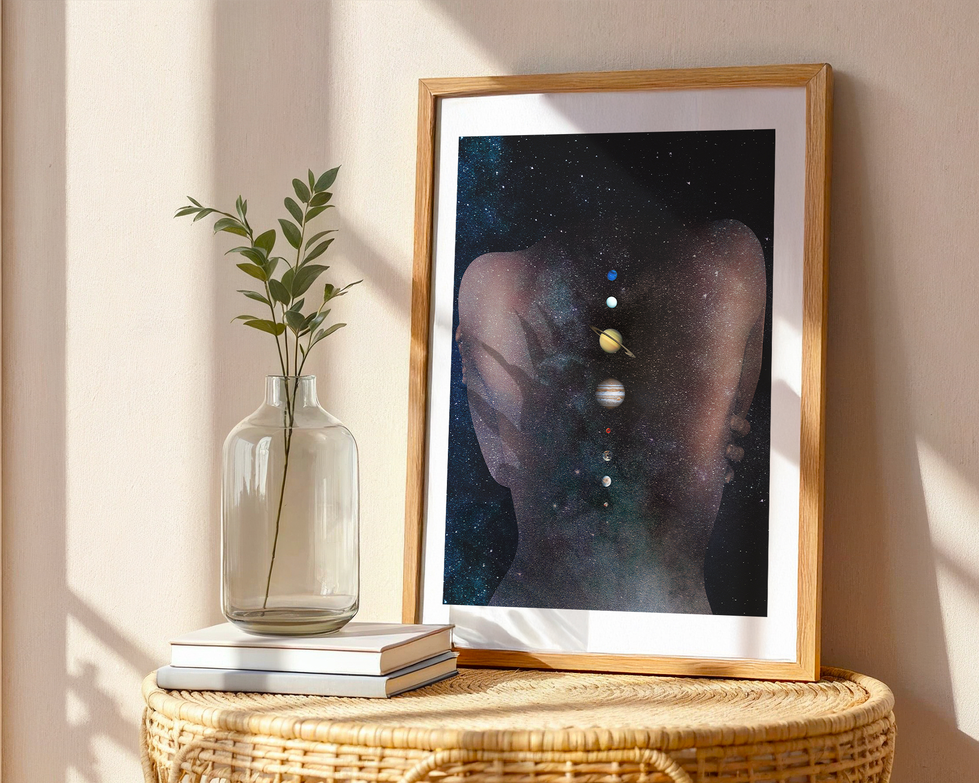 Series: Connected - Surreal collage Art